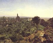 Ferdinand Georg Waldmuller Waldmuller View of Modling (nn02) oil painting artist